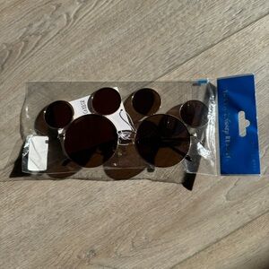 TOKYO DISNEYLAND DISNEY RESORT SUNGLASSES BROWN GOLD